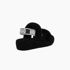 UGG FLUFF SLIDES